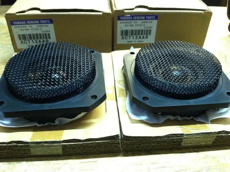 2 Original Yamaha NS10M Tweeters Brand New for NS 10M STUDIO / JA0518A /P/N XC712AA0 New //ARMENS/ image 1