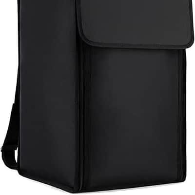 Cajon Box Drum Bag with Carry Handle and Shoulder Straps, Waterproof Padded Backpack For Drum Accessories, Thick and Portable Travel Drummers Carry Bag (Black, XL: 20.5x13.4x13.4 in) image 1