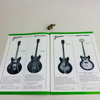 Framus Foldout Catalog No. 4 – Philadelphia Music Co. Distributor Issue 1969 image 3