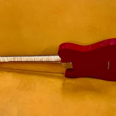 Fender Telecaster Custom Shop Dakota Red Custom Deluxe 5A Flame 2011 - Dakota Red image 4