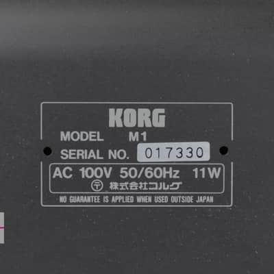 KORG M1 Music Workstation Digital Synthesizer in Very Good condition. image 10