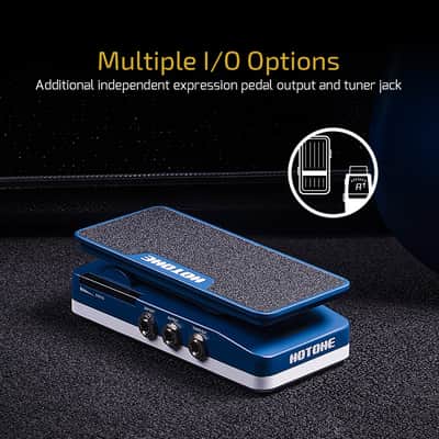 HOTONE Cory Wong Signature Press Pedal 4 in 1 Switchable Wah & Active Volume & Passive Expression Effects Pedal with Visible Pedal Position Indicators (Shipping from US/EU local warehouse) image 4