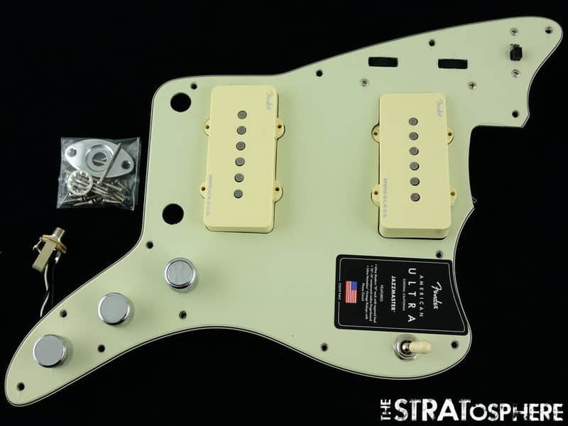 Fender American Ultra Jazzmaster LOADED PICKGUARD S-1 SWITCH Noiseless USA Mint image 1