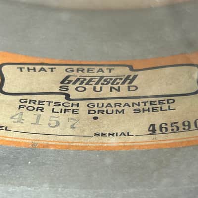 Gretsch 4157 Snare 50s 60s - Black image 5