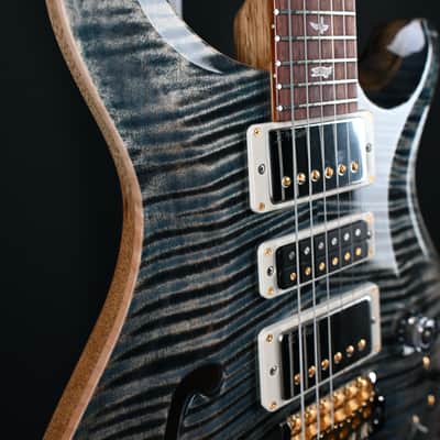 PRS 40th Anniversary Special Semi-Hollow Limited Edition Faded Whale Blue (Natural Back) #755 image 14