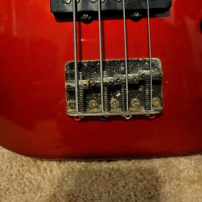 Fender Contemporary Power Jazz Bass Special 1987 - 1990 - Candy Apple Red image 10