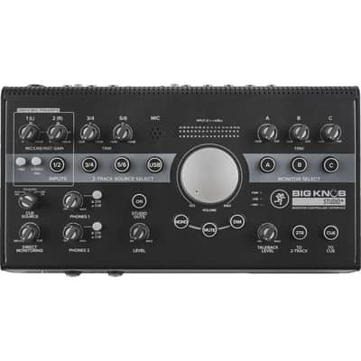 Mackie BIGKNOBSTUDIOPLUS 4x3 Monitor Controller USB I/O image 2