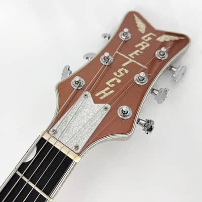 2021 Gretsch Limited Edition Falcon G6136TSL-CPM LTD – 2 Tone Copper / Sahara Metallic image 4