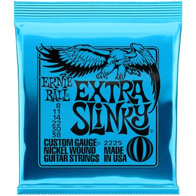 Ernie Ball Extra Slinky 2225 008-038 image 1