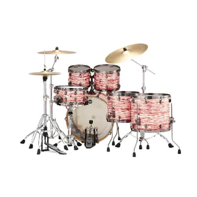 Tama WBR52LBNS-RWO Starclassic Walnut/Birch Red and White Oyster - Drum Shell Set image 3
