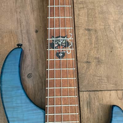 1999 Modulus Genesis 5 (Michael Tobias collab.) – Custom for Bobby Sheehan (Blues Traveler) – Family Owned image 7