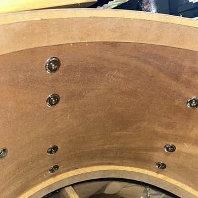 Slingerland Radio King Bass Drum 14x22 1940-1942 - Black Lacquer image 9