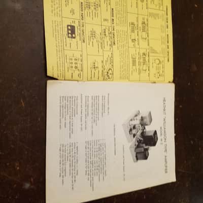 Heathkit Original User, Assembly Manual W-2 Tube Amp Williamson Type Amplifier dual chassis 595-50 1950s - Yellow image 8