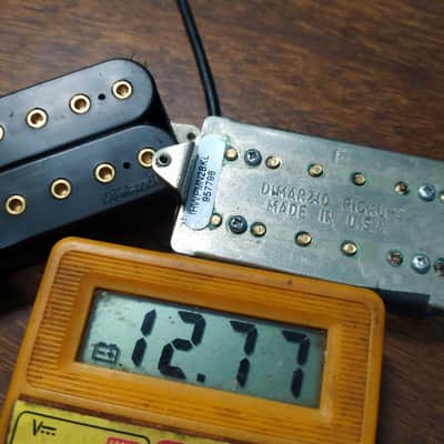DiMarzio IGNO DP285 Bridge / Fusion Edge Neck Ihwpmn2 HH pickup set - Black image 5