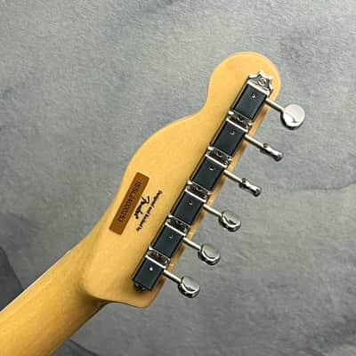 Squier Loaded Telecaster Neck with Block Inlays, Charcoal Frost Metallic Painted Headstock Face image 3