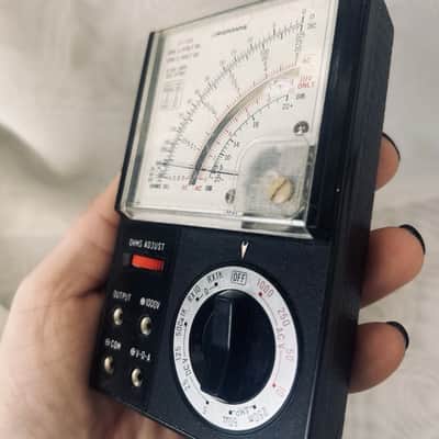 Vintage Micronta 22-046 Analog Multimeter Volt Ohm Meter VOM Radio Shack Japan image 3