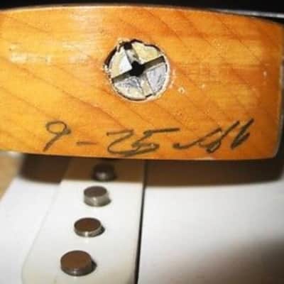 Mary Kaye Ash Custom Shop Fender Stratocaster 1986 57’ Neck & 1987 62’ Body White image 6