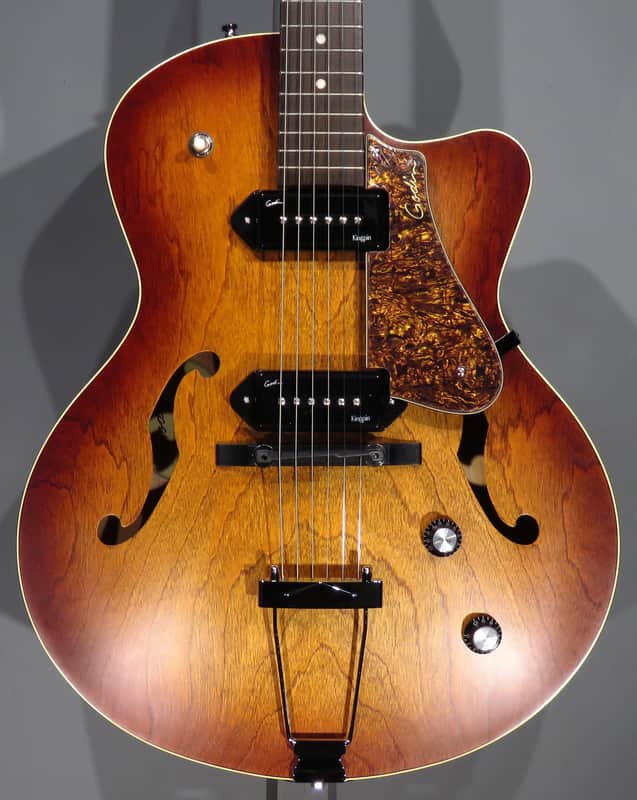 Godin 5th Avenue Kingpin II 2025/26 - Cognac Burst image 1