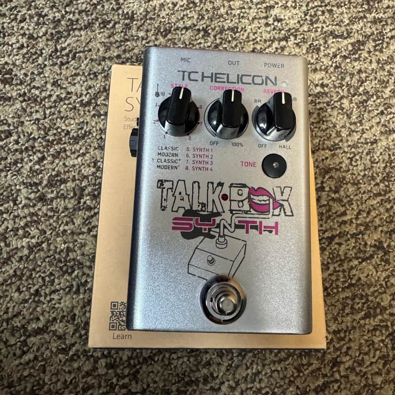 TC Helicon Talkbox Synth 2017 - 2021 - Silver image 1