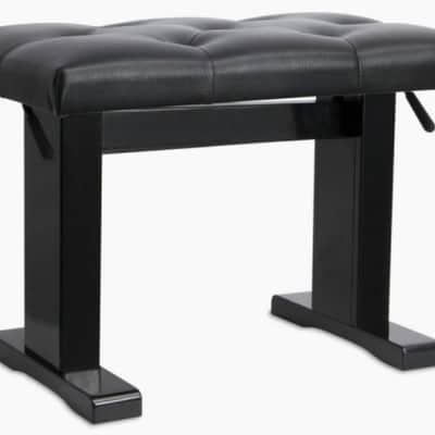 On-Stage KB9503B Hydraulic Height-Adjustable Piano Bench + Bluetooth Speaker image 10