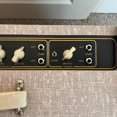 Vox AC30HW2X Hand-Wired 2-Channel 30-Watt 2x12" Blue Alnico Guitar Combo 2010 - 2019 - Fawn image 4