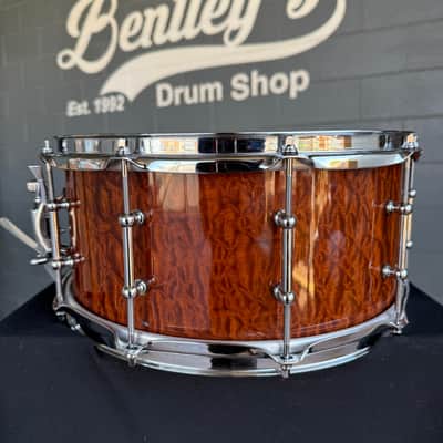Ludwig Universal Beech 6.5x14 Snare Drum in Exotic Sapele Veneer (Rm4) image 4