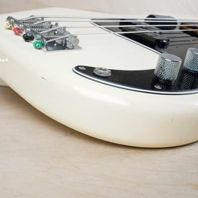 Fender PB70-70US Precision Bass Reissue CIJ 1997 Olympic White USA Pure Vintage PUs w/ Bag image 8