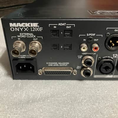 Mackie Onyx 1200F FireWire Audio Interface 2006 - 2009 - Dark Gray image 6