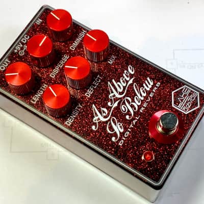 As Above So Below (Afterneath Reverb clone) 2024 - Red Sparkle - 125B image 2