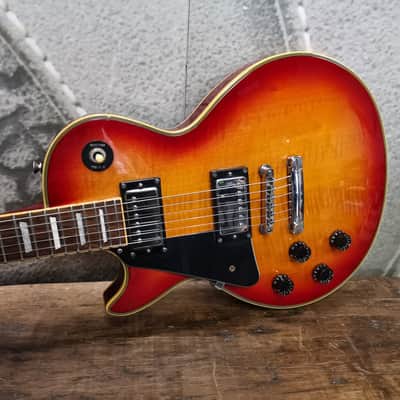 Left-handed LH lefty 1990s Hohner L59 Professional – rare Les Paul Custom replica! image 9