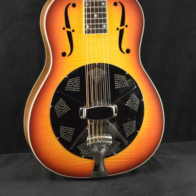 National Estralita Deluxe 12-Fret Sunburst image 2