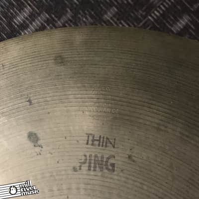 Zildjian 20" Ping Ride 1960's Stamp 2050 Grams *Very Good Condition* image 2