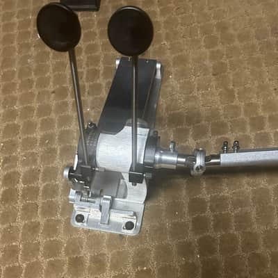 Trick PRO1V2BF Pro 1V Bigfoot Double Bass Drum Pedal 2010s - Silver with Carry Case and ACD Unlimited Shim Upgrade image 5