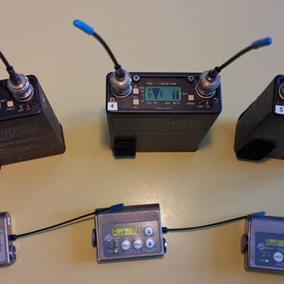 Lectrosonics SM + UCR411 Block 26, 665.6-691.1 MHz Wireless Microphone System 3x image 2