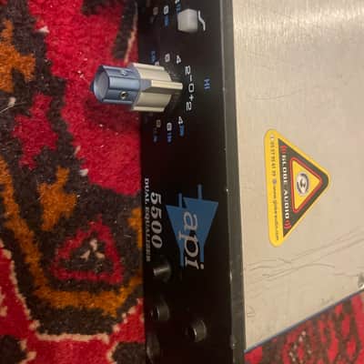 API 5500 Dual 4-Band Equalizer 2007 - 2019 - Black image 6