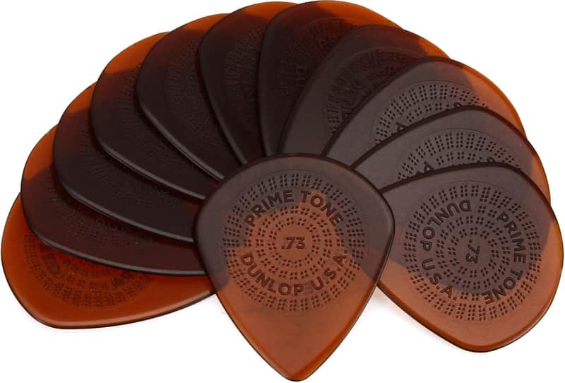 Dunlop 520R073 Primetone Jazz III XL .73mm Guitar Picks (12-Pack) image 2