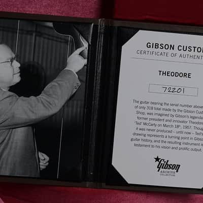 Gibson Archieve Series Theodore Cherry VOS NH 2022 image 12