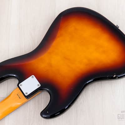 1989 Fender Jazz Bass ‘62 Vintage Reissue JB62-550 Sunburst 100% Original, Japan MIJ Fujigen image 14