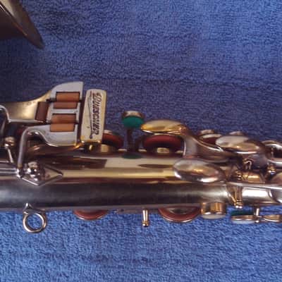 Buescher SLANT SIGNATURE ARE DECO 1938 - BRASS image 4