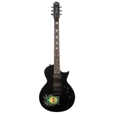 ESP 30th Anniversary KH-3 Spider Electric Guitar - Black With Spider Graphic image 2