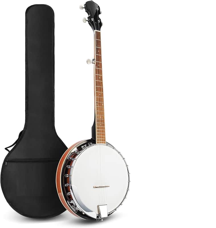 Banjo 5 String Full Size Banjos Set with Resonator Head, Beginner Banjo Kit with Closed Back, Premium Accessories for Adults, Teenager image 1