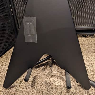 Upgraded Harley Benton Victory Flying V - 18V Seymour Duncan Active Pups Brass Nut Locking Tuners Momentary Kill Switch for Stutter Effects image 6