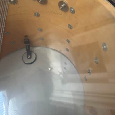 Ludwig Marching snare drum 1970's - Chrome image 5