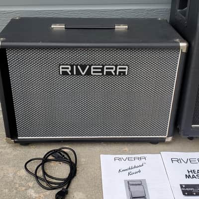 2008 Rivera KR7 120-watt 3-channel Mick Thomson Signature Tube Head and Cab with Sub 1 Los Lobottom image 3