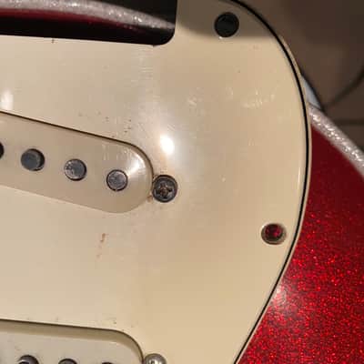 Fender Stratocaster 1967 Original Loaded Pick Guard. 1967 White image 5