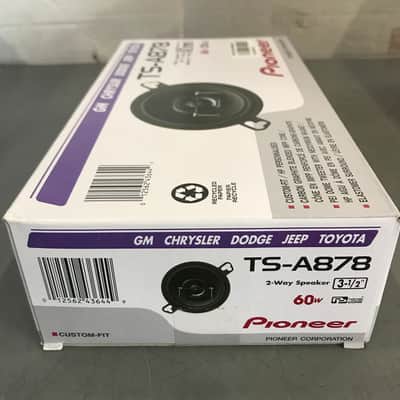 Pioneer TS-A878 2Way 3.5" Car Speakers 60W Max for GM Chrysler Dodge Jeep Toyota image 2