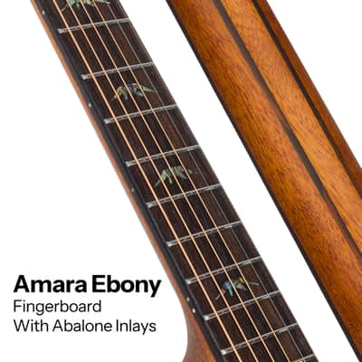 Bromo BAR 5 CE All-Solid Cut-A-Way Acoustic w/CGC-200 Case image 5