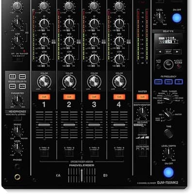 Pioneer DJ DJM-750MK2 4-Channel Professional DJ Club Mixer with USB Soundcard image 7