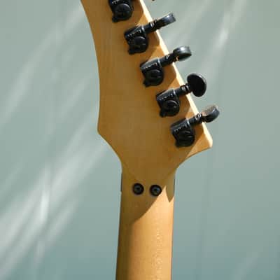 Vintage USA  BC Rich Small body Warlock 1987 Yellow image 6