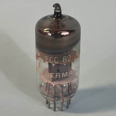 1968 Amperex 12AU7A ECC82 Vintage Orange Globe Tungsram Made In Germany TubeT149 image 2